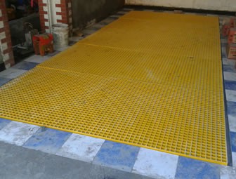 洗車場用玻璃鋼格柵